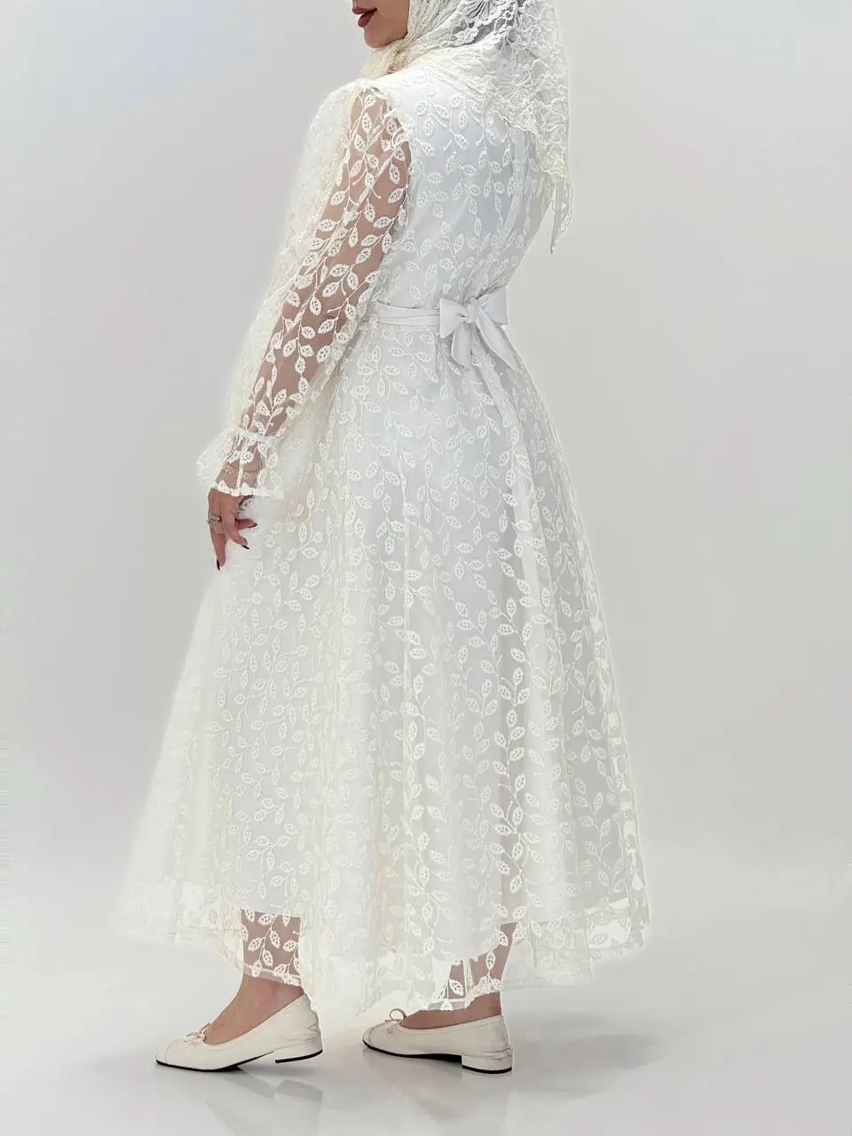 3527- پیراهن مزونی نیلی